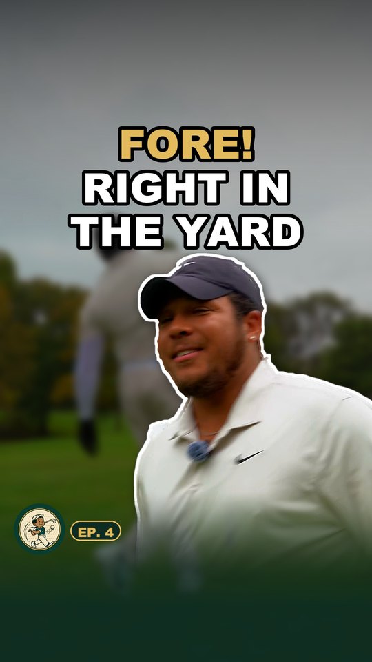 Fore! Right In The Yard